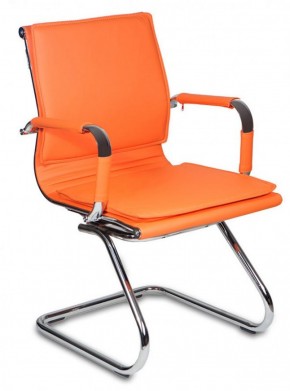 Кресло для посетителя Бюрократ CH-993-Low-V/orange оранжевый в Кунгуре - kungur.ok-mebel.com | фото