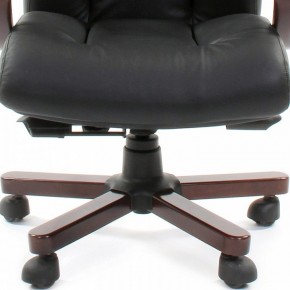 Кресло для руководителя Chairman 421 черный/орех темный, черный в Кунгуре - kungur.ok-mebel.com | фото 4