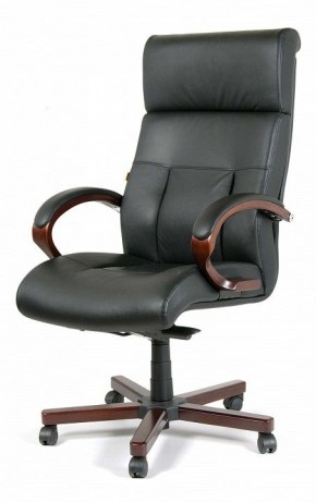 Кресло для руководителя Chairman 421 черный/орех темный, черный в Кунгуре - kungur.ok-mebel.com | фото 7