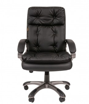Кресло для руководителя  CHAIRMAN 442 (экокожа черная) в Кунгуре - kungur.ok-mebel.com | фото
