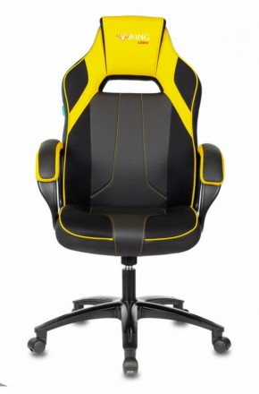 Кресло игровое Бюрократ VIKING 2 AERO YELLOW черный/желтый в Кунгуре - kungur.ok-mebel.com | фото 2