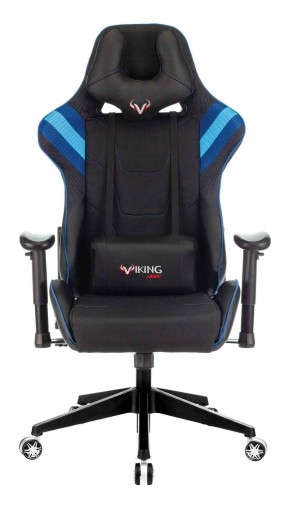 Кресло игровое Бюрократ VIKING 4 AERO BLUE черный/синий в Кунгуре - kungur.ok-mebel.com | фото 3