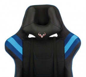Кресло игровое Бюрократ VIKING 4 AERO BLUE черный/синий в Кунгуре - kungur.ok-mebel.com | фото 6
