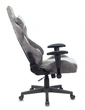 Кресло игровое Бюрократ VIKING X VIKING X GREY Fabric серый/серо-голубой в Кунгуре - kungur.ok-mebel.com | фото 2
