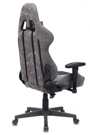 Кресло игровое Бюрократ VIKING X VIKING X NAVY Fabric серый/темно-синий в Кунгуре - kungur.ok-mebel.com | фото 7