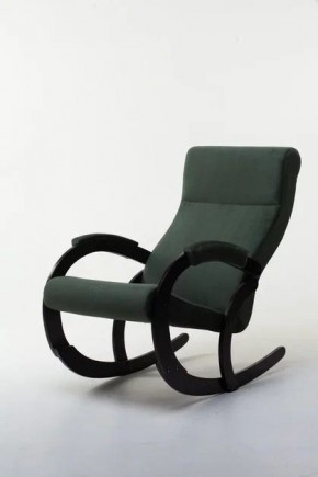 Кресло-качалка КОРСИКА 34-Т-AG (зеленый) в Кунгуре - kungur.ok-mebel.com | фото 1