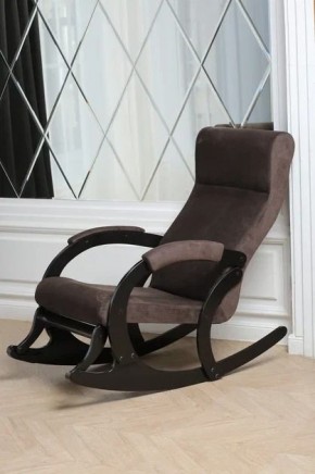 Кресло-качалка МАРСЕЛЬ 33-Т-AC (кофе) в Кунгуре - kungur.ok-mebel.com | фото 4