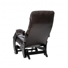 Кресло-качалка Модель 68 (Leset Футура) Венге, к/з Vegas Lite Amber в Кунгуре - kungur.ok-mebel.com | фото 4