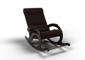 Кресло-качалка Тироль 12-Т-ГР (ткань/венге) ГРАФИТ в Кунгуре - kungur.ok-mebel.com | фото