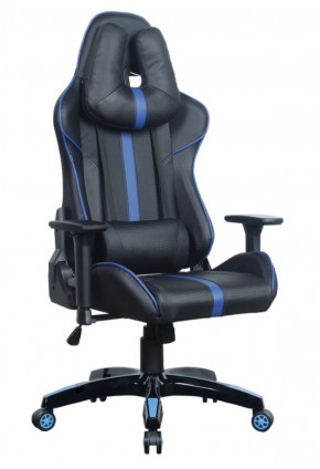 Кресло компьютерное BRABIX "GT Carbon GM-120" (черное/синее) 531930 в Кунгуре - kungur.ok-mebel.com | фото