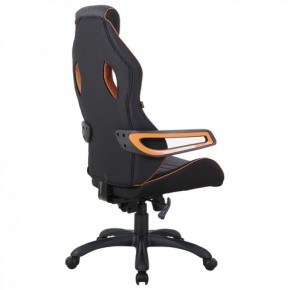 Кресло компьютерное BRABIX Techno Pro GM-003 (ткань черное/серое, вставки оранжевые) 531813 в Кунгуре - kungur.ok-mebel.com | фото 6