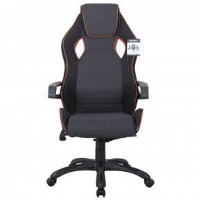 Кресло компьютерное BRABIX Techno Pro GM-003 (ткань черное/серое, вставки оранжевые) 531813 в Кунгуре - kungur.ok-mebel.com | фото 7