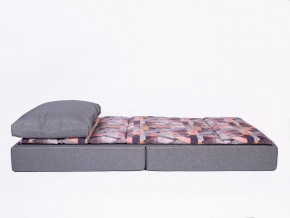 Кресло-кровать бескаркасное Харви (серый-геометрия слейт) в Кунгуре - kungur.ok-mebel.com | фото 4