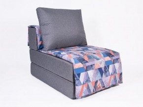 Кресло-кровать бескаркасное Харви (серый-сноу деним) в Кунгуре - kungur.ok-mebel.com | фото