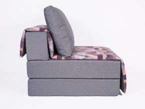 Кресло-кровать бескаркасное Харви (серый-сноу манго) в Кунгуре - kungur.ok-mebel.com | фото 3