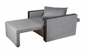 Кресло-кровать Милена с подлокотниками (серый) Велюр в Кунгуре - kungur.ok-mebel.com | фото 3