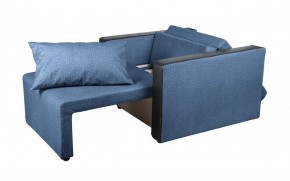 Кресло-кровать Милена с подлокотниками (синий) Велюр в Кунгуре - kungur.ok-mebel.com | фото 2