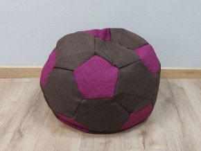 Кресло-мешок Мяч S (Savana Chocolate-Savana Berry) в Кунгуре - kungur.ok-mebel.com | фото 1