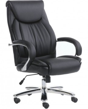 Кресло офисное BRABIX PREMIUM "Advance EX-575" (хром, экокожа, черное) 531825 в Кунгуре - kungur.ok-mebel.com | фото