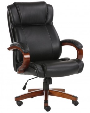 Кресло офисное BRABIX PREMIUM "Magnum EX-701" (дерево, рециклированная кожа, черное) 531827 в Кунгуре - kungur.ok-mebel.com | фото 1
