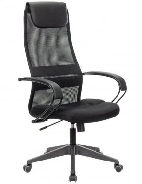 Кресло офисное BRABIX PREMIUM "Stalker EX-608 PL" (ткань-сетка/кожзам, черное) 532090 в Кунгуре - kungur.ok-mebel.com | фото
