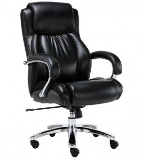 Кресло офисное BRABIX PREMIUM "Status HD-003" (хром, черное) 531821 в Кунгуре - kungur.ok-mebel.com | фото 1