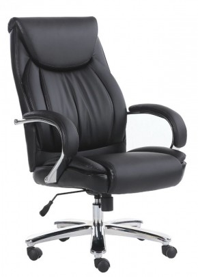 Кресло офисное BRABIX "Advance EX-575" (хром/экокожа/черное) 531825 в Кунгуре - kungur.ok-mebel.com | фото 1