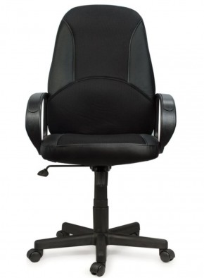 Кресло офисное BRABIX "City EX-512" (кожзам черный, ткань черная) 531407 в Кунгуре - kungur.ok-mebel.com | фото 4