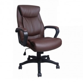 Кресло офисное BRABIX "Enter EX-511" (экокожа/коричневая) 531163 в Кунгуре - kungur.ok-mebel.com | фото 1