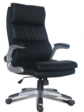 Кресло офисное BRABIX "Fregat EX-510" (рециклированная кожа, черное) 530863 в Кунгуре - kungur.ok-mebel.com | фото
