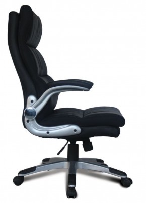Кресло офисное BRABIX "Fregat EX-510" (рециклированная кожа, черное) 530863 в Кунгуре - kungur.ok-mebel.com | фото 3