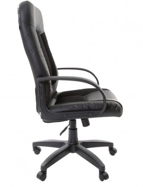 Кресло офисное BRABIX "Strike EX-525" (экокожа черная, ткань черная) 531381 в Кунгуре - kungur.ok-mebel.com | фото 3