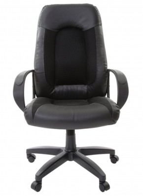 Кресло офисное BRABIX "Strike EX-525" (экокожа черная, ткань черная) 531381 в Кунгуре - kungur.ok-mebel.com | фото 5