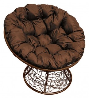 Кресло "ПАПАСАН" ротанг (каркас коричневый) в Кунгуре - kungur.ok-mebel.com | фото