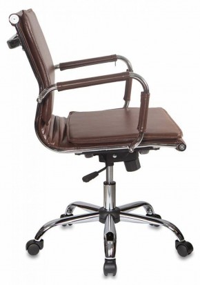 Кресло руководителя Бюрократ CH-993-LOW/BROWN коричневый в Кунгуре - kungur.ok-mebel.com | фото 2