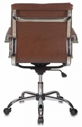Кресло руководителя Бюрократ CH-993-LOW/BROWN коричневый в Кунгуре - kungur.ok-mebel.com | фото 4