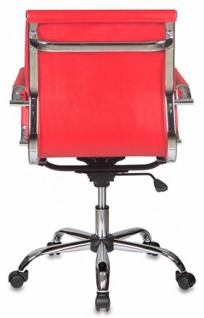 Кресло руководителя Бюрократ CH-993-LOW/RED красный в Кунгуре - kungur.ok-mebel.com | фото 4