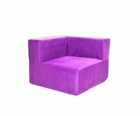 Кресло-угловое-модуль бескаркасное Тетрис 30 (Фиолетовый) в Кунгуре - kungur.ok-mebel.com | фото