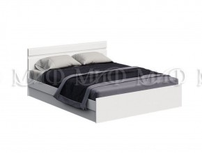 НЭНСИ NEW Кровать 1,4 м (Белый глянец холодный/Белый) в Кунгуре - kungur.ok-mebel.com | фото