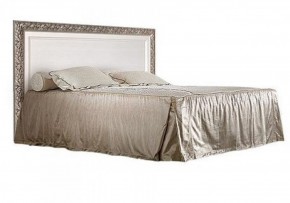 Кровать 2-х спальная (1,4 м) Тиффани штрих-лак/серебро (ТФКР140-1) в Кунгуре - kungur.ok-mebel.com | фото
