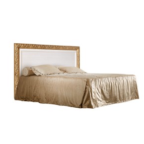 Кровать 2-х спальная (1,4 м)Тиффани штрих-лак/золото с подъемным механизмом (ТФКР140-2[7]) в Кунгуре - kungur.ok-mebel.com | фото