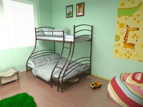 Кровать 2-х ярусная Глория 1400*1900 (МилСон)  в Кунгуре - kungur.ok-mebel.com | фото