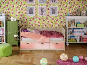 Кровать Бабочки (Розовый металлик) 1600 в Кунгуре - kungur.ok-mebel.com | фото