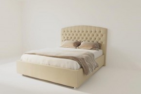 Кровать Берлин без основания 1600 (экокожа бежевая) в Кунгуре - kungur.ok-mebel.com | фото