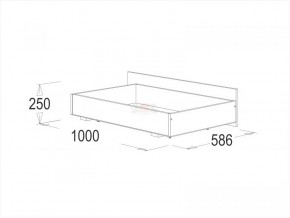 Кровать двойная Ольга 1Н + 2-а ящика (1200*2000) в Кунгуре - kungur.ok-mebel.com | фото 3