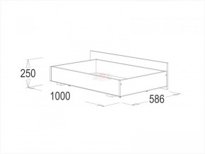 Кровать двойная Ольга 1Н + 2-а ящика (1400*2000) в Кунгуре - kungur.ok-mebel.com | фото 2