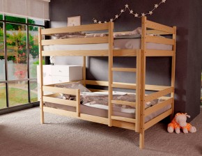 Кровать двухъярусная без крыши 80*160 без покраски в Кунгуре - kungur.ok-mebel.com | фото 2