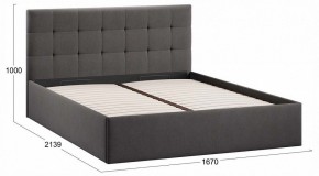 Кровать двуспальная Джоли с ПМ Тип 1 в Кунгуре - kungur.ok-mebel.com | фото 4