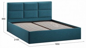 Кровать двуспальная Стелла с ПМ Тип 1 в Кунгуре - kungur.ok-mebel.com | фото 4