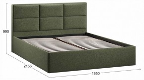 Кровать двуспальная Стелла с ПМ Тип 1 в Кунгуре - kungur.ok-mebel.com | фото 4